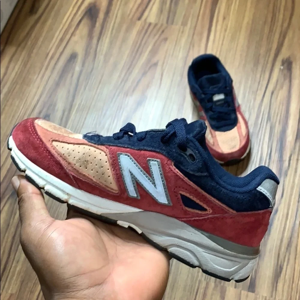 New Balance 990v4 Copper Rose Kids